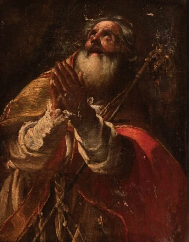 Santo Vescovo, probabilmente Sant'Agostino